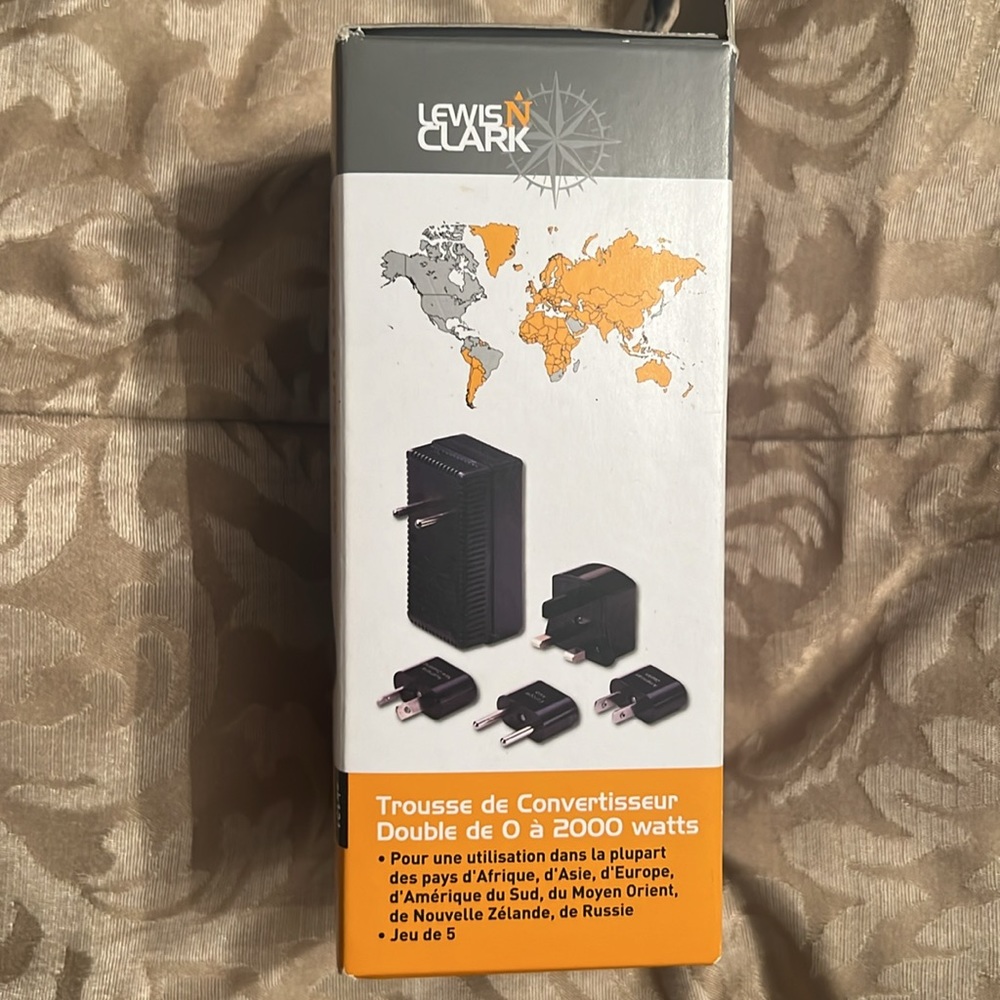 Converter kit Lewis n Clark gear up & go 2000 watt dual nwt Spring break - Picture 3 of 5